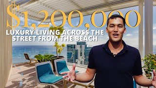 Aeo Condo Tour  Explore this 1200000 condo in Kakaako Ward Village [upl. by Nylidam]