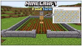 This food farm is UNBELIEVABLE in mcpe 😱 [upl. by Cony215]