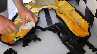 How to service a life jacket [upl. by Erskine]