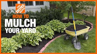 How To Mulch Your Yard  The Home Depot [upl. by Snell113]