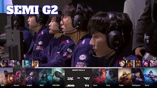 T1 vs JDG  Game 2  Semi Finals LoL Worlds 2023  T1 vs JD Gaming  G2 full [upl. by Valera725]