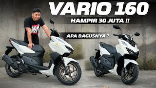 REVIEW HONDA VARIO 160 ABS TERBARU [upl. by Akinehs]