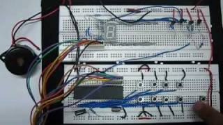 8051 Microcontroller based quiz buzzer [upl. by Linskey]