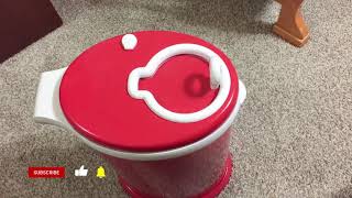 Ubbi Steel Diaper Pail Review  How To Use Ubbi Diaper Pail [upl. by Mall]