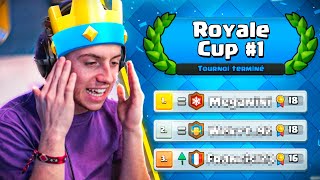 JORGANISE UN TOURNOIS CLASH ROYALE  RoyaleCup 1 [upl. by Xever]