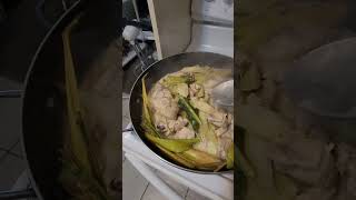 Ginataang Manok with Papaya and Tanglad ginataangmanok pinoyfood filipinorecipe [upl. by Ahsenad]