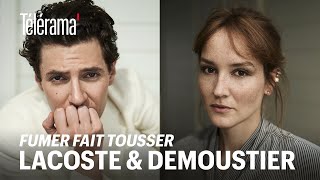 “Fumer fait tousser”  Anaïs Demoustier et Vincent Lacoste les superhéros de Dupieux [upl. by Malanie]