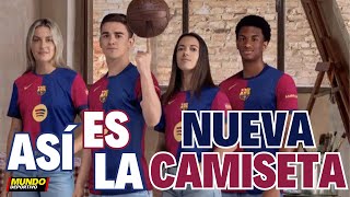 FC BARCELONA  El Barça presenta la esperada camiseta de su 125 aniversario [upl. by Kcyred]