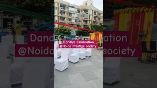 Dandiya celebration at Noida Prestige soicetydandiya prestigesociety [upl. by Simpson]