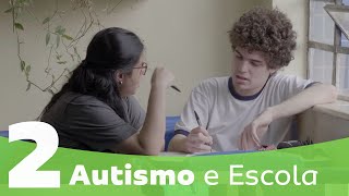 Criança autista na escola  Autismo e inclusão social  Consciência do Autismo [upl. by Nelubez512]