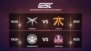 EXECRATION PH vs GEEKFAM MY BO3 GESC Championship Jakarta Minor  SEA Qualifier  Day 2 [upl. by Nahtanoj48]