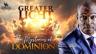 GREATER LIGHT THE MYSTERIES OF DOMINION WITH APOSTLE JOSHUA SELMAN 08092024 [upl. by Annahsad]