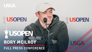 Rory McIlroy 2024 US Open Press Conference [upl. by Flanna]