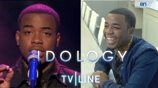 Burnell Taylor Interview American Idol Season 12  IDOLOGY [upl. by Roinuj213]