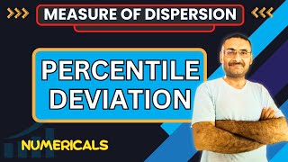 Percentile Deviation  Measure of Dispersion  Statistics  Mathematics  Btech  Bcom  BBA  BCA [upl. by Belldas50]