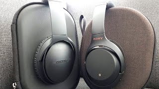 Does the Bose lose again Sony WH1000XM3 vs Bose QC35II  best ANC headphones  DHRME 63 [upl. by Kristofer]