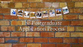 The Postgraduate Application Process at Cambridge [upl. by Tabber]