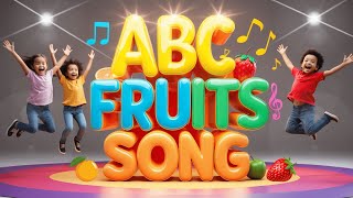 The ABC Fruits Song  Learn the Alphabet with Delicious Fruits [upl. by Janenna]