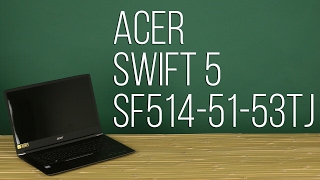 Распаковка Acer Swift 5 SF5145153TJ [upl. by Heim302]