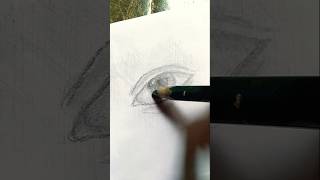 Easy way for eye 👁️ drawing art youtubeshorts shorts [upl. by Topper859]