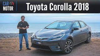 Toyota Corolla 2018  Nuevo look y más seguridad [upl. by Habeh663]