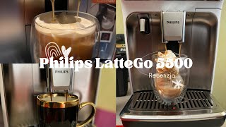 Philips LatteGo 5500 najlepszy ekspres na rynku  recenzja [upl. by Nnaeirual]