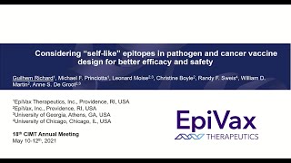 Considering “selflike” epitopes in pathogen and cancer vaccine design for better efficacysafety [upl. by Oicnevuj]