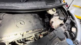 MERCEDES METRIS BREATHER ASSEMBLY REPLACEMENT NOT A RECOMMENDED DIY JOB [upl. by Ahtebat]