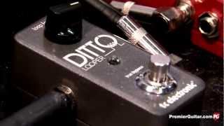 NAMM 13  TC Electronic Ditto Looper Demo [upl. by Bradman]