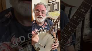 Lesson 1  Bluegrass Banjo in a Minute [upl. by Tannie472]