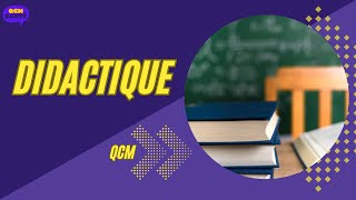 QCM en Didactique [upl. by Notniuq548]