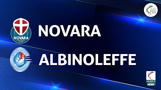 Novara  Albinoleffe 03  Gli Highlights [upl. by Prudhoe238]