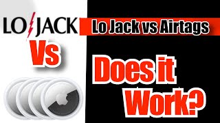 Apple Airtags Review Can Airtags Replace Lojack Airtags VS Lojack [upl. by Jacintha]