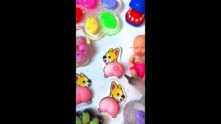 Don’t make my baby cry 3 😱😵‍💫😰 satisfying squishy baby corgi injection funny cry shorts [upl. by Canning730]