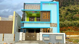 இப்படி ஒ௫ வீடு இ௫ந்தா போதும் 👌 Modern Contemporary Design 3BHK Duplex House with Stunning Interior [upl. by Darrow]