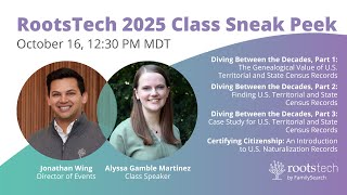 RootsTech 2025 Class Sneak Peek [upl. by Casimir]