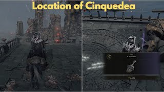 Elden Ring Where to Find Cinquedea [upl. by Yrtneg]