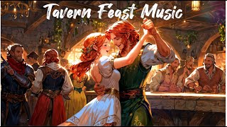 Epic Fantasy Tavern Feast  Medieval Party Music Compilation [upl. by Kirsten]