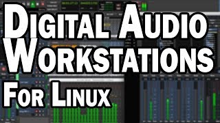 Free DAWs for Linux  Music Recording Software on Linux [upl. by Hogen]