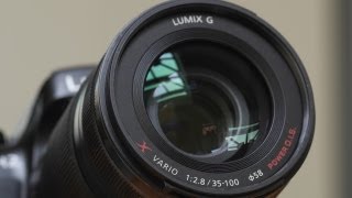 The Panasonic Lumix 35100mm f28 Zoom Lens Review [upl. by Nebe]