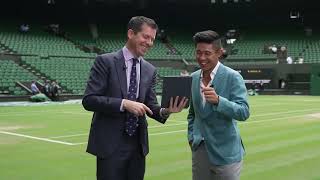 Collin Morikawa and Tim Henman rate tennis stars golf game  Rolex [upl. by Ythomit]