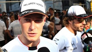 F1 Stoffel Vandoorne breaks into the big time [upl. by Mrots982]