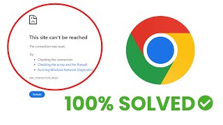 How to Fix This Site Cant Be Reached Error in Google Chrome on Windows 111078  2024 Without VPN [upl. by Hapte]