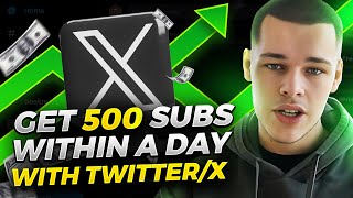 From 0 to 500 Subs a Day With Twitter X  OFM StepByStep Guide [upl. by Wun]