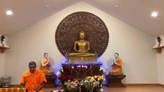 Free Meditation Indiana Buddhist Temple Mindfulness Loving Kindness Meditation Bhante Devananda [upl. by Larianna]