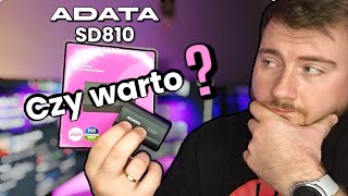 Dysk zewnętrzny SSD Adata SD810  Czy warto [upl. by Ttiwed]