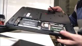 Harddisk ve ram değişimiHDD and ram upgradePackard Bell EASYNOTE TE11HC600TK [upl. by Jacinda]