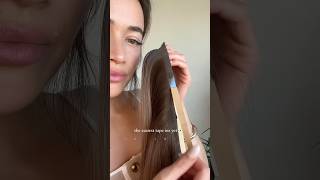 Best tape in at home diytapein balayage tapeinextensions hairextensionsathome [upl. by Cristal139]