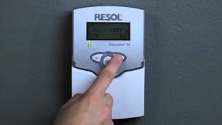 RESOL DeltaSol® BS Plus solar controller [upl. by Nnalatsyrc751]