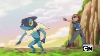 Froakie  Frogadier  Greninja Fight [upl. by Bendicta]